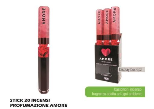 Incenso Amore 20 Stick-8021723043121