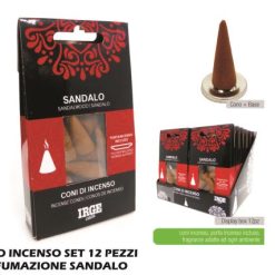 Cono Incenso Set 12 Pz. Sandalo-8021723043213