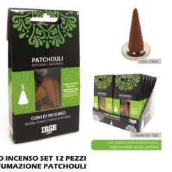 Cono Incenso Set 12 Pz. Patchouli-8021723043220