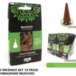 Cono Incenso Set 12 Pz. Muschio-8021723043275