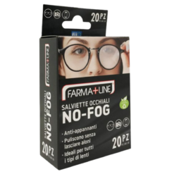SALVIETTE RP OCCHIALI NO-FOG SET 20 PZ. FARMALINE
