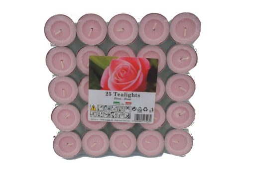 Lumino Tea Light Cf. 25 Pz. Prof. Rosa-5205097174039