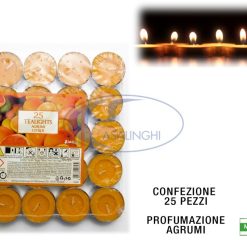 Lumino Tea Light Cf. 25 Pz. Prof. Agrumi-8005730028432