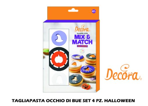 Tagliapasta Occhio Di Bue Set 4 Pz. Halloween-8024622014322