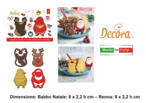 Tagliapasta Set 2 Pz. Babbo Natale-8024622070700