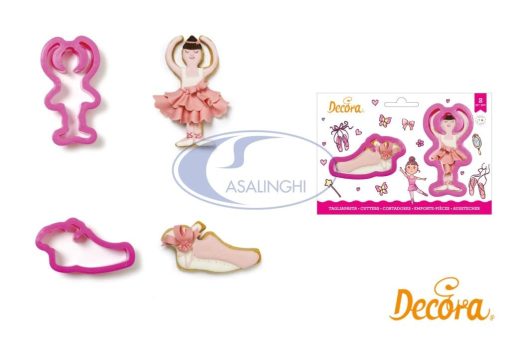 Tagliapasta Set 2 Pz. Ballerina E Scarpetta-8024622069773