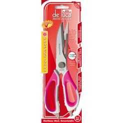 Forbice da Cucina Grande Multiuso in Acciaio Inox 8,5" con Manico Colorato Smontabile Universale 21,5 cm