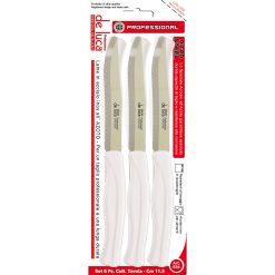 COLTELLI TAVOLA CONF.6 PZ. NITRO STEEL BIANCO