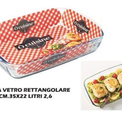Teglia Vetro Rett.Re Cm.35X22 Ocuisine-3426470019965