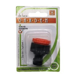 De Luca Adattatore per Rubinetto da Giardino da ½” a ¾”