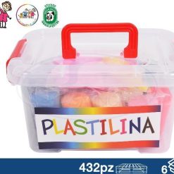 Plastilina Baule Gr.900 18 Pz. + 8 Formine-8052286070347