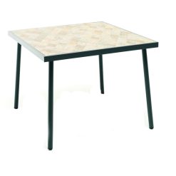 TAVOLO GRES CM.93X93 ANTRACITE