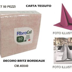 Tovaglioli Airlaid Cm.40X40 Set 50 Pz. Britzb-8052469200073