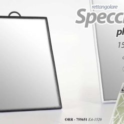 SPECCHIO CORNICE PLASTICA CM.15X20