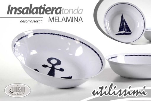 Insalatiera Melamina Cm.20 Dec. Mare-8025569773334