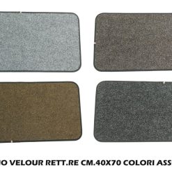 Zerbino Velour Cm.40X70 Colori Assortiti-0806258147210