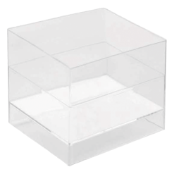 COPPETTA CUBE PS TRASP. CC.60 SET 15 PZ.