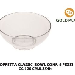 Coppetta Classic Bowl Trasp. Cc.120 Conf. 6 Pz.-8024854189393