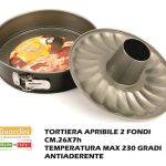 Tortiera Apribile 2 Fondi Cm.26 Happy Hour-8006043016604