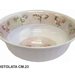 Insalatiera Costol. Melamina Cm.23 Dec. Farfalle-8054408035524