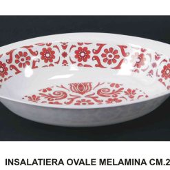 Insalatiera Melamina Ovale Cm.25 Red Collection-8054408037863