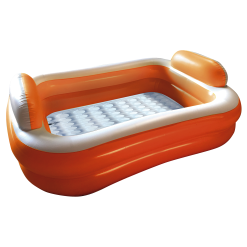 PISCINA RETT.RE 2 TUBI F. GONFIABILE CM.200X150X50
