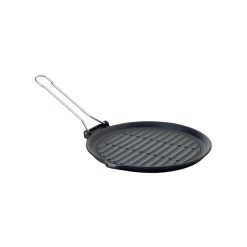 BISTECCHIERA DIETELLA TONDA CM.22 GHISA SMALTATA