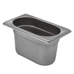 BACINELLA GASTRONOMICA ACCIAIO INOX 18/10 CM.32,5X26,5X6,5H LITRI 3,8
