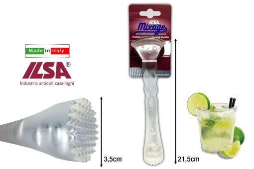 Pestello Cocktail Sbc Trasparente Cm.21