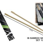 Bacchette In Bamboo Black Cm.21 Set 100 Pezzi-8024112002273