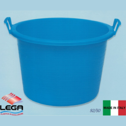 Mastello Plastica per Vendemmia 30L Ø50x30h cm – Robusto e Capiente