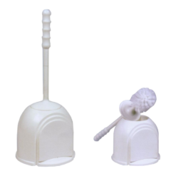 Portascopino Cigno in Lega – Accessorio Bagno Elegante e Resistente