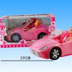 AUTO CON BAMBOLA BELLA BAMBINA GIOCATTOLO