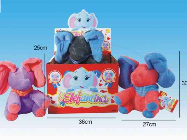 Elefante Musicale 3 Col. Ass.-8010380390020