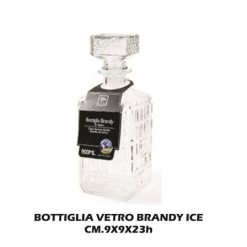 Bottiglia Vetro Brandy Ice Cm.9X9X23H-8034052501477