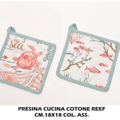 Presina Cucina In Cotone Cm.18X18 Dec. Ass.-8034052523271