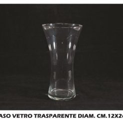 Vaso Vetro Trasparente Diam. Cm.12X26H-8034052248105