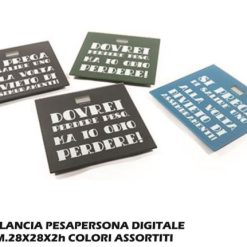 Bilancia Pesapersone Elettr. Kg. Cm.28X28X2H-8034052508032