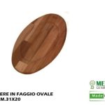 Tagliere Faggio Ovale Cm.31X20-8020900005280