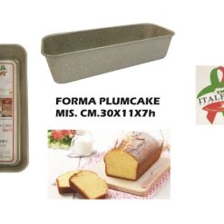 Forma Plumcake Con Bordo Cm.30X11 S. Pietra-8056513626550
