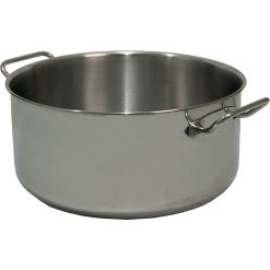 CASSERUOLA CM.40 2 MAN. INOX DAISY