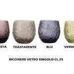 Bicchiere Vetro Trasparente Cl.25-8018627227757