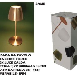 Lampada Led Sally Rame Cm.12X30H-1603211374824