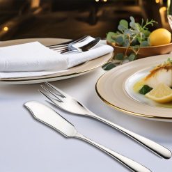 Forchetta da Pesce Swing in Acciaio Inox - Design Elegante, per Ristorante Casa - immagine 4