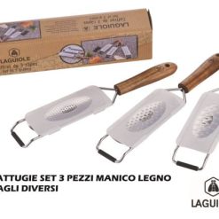 Grattugia Set 3 Pz. Tagli Ass.-3661075267872