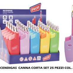Accendigas A Fiamma Canna Corta Set 25 Pz. 41411492-3661075272272