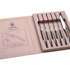 Coltelli Bistecca Conf. 6 Pz. Manico Legno-3661075114671