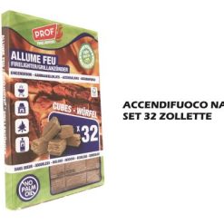 ACCENDIFUOCO NATURALE SET 32 PZ.