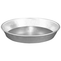 Sicignano | Set 2 Tortiera Conica Bassa in Alluminio 99,5%, Diametro 32 cm, Ideale per Torta, Pastiera, Crostata e Dolci al Forno, Riutilizzabile, Riciclabile