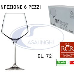 Calice Conf. 6 Pz. Cl.72 Aria Burgundy-8007815253517
